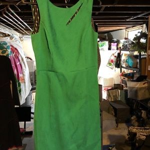 Shimmering Green jacket and dress!